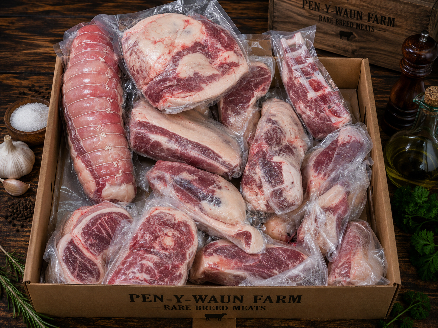 Farm meat boxes and bundles