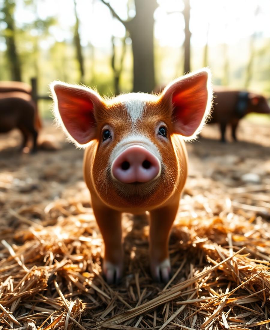 Tamworth pig