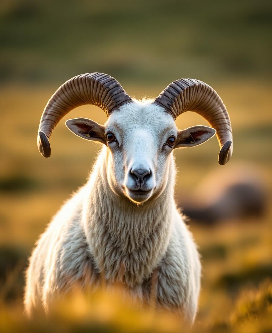 Wiltshire Horn ram